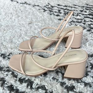 Blush Stacked Sandals